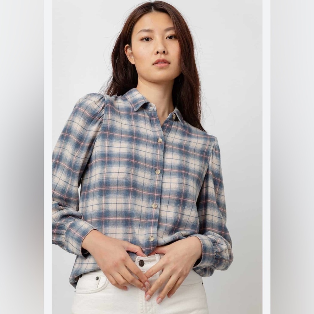 Rails Angelica Plaid Shirt size XS